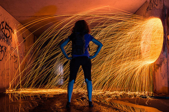 how to do light painting