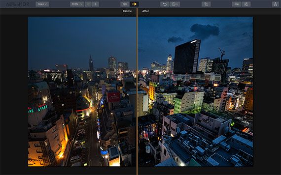 cityscape preset adjustment