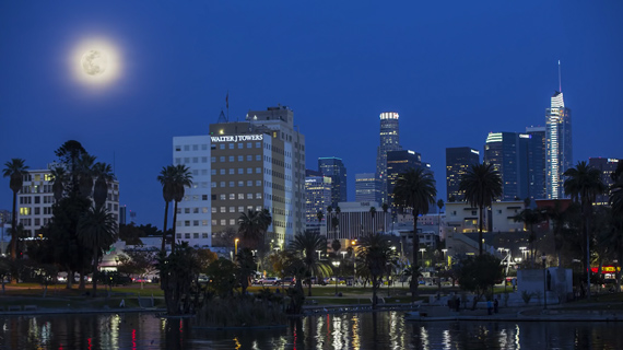 photograph of the moon