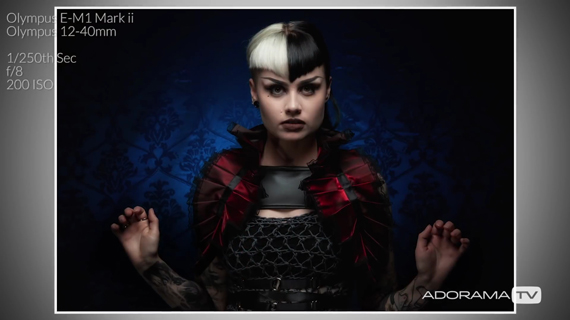 using gels for portrait backgrounds