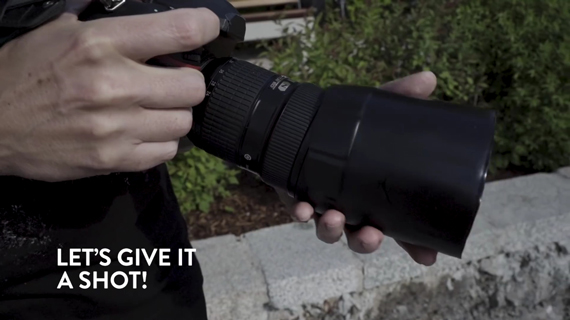 how to make your own lens hood