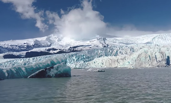 making a camera lens out of ice