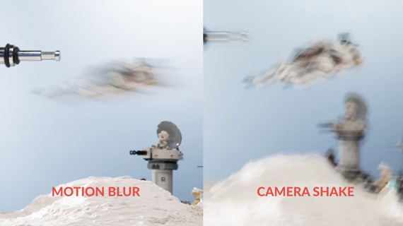 motion blur and camera shake