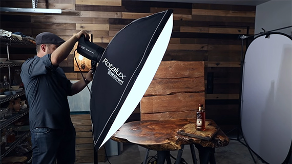 Single light product photography challenge