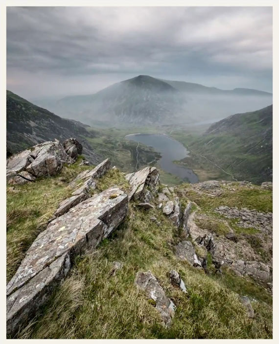 wide angle landscape photo