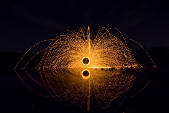 steel wool light painting