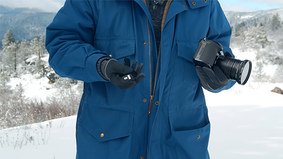 protect photography gear in winter