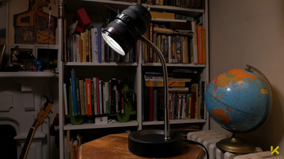 camera lens cup lamp
