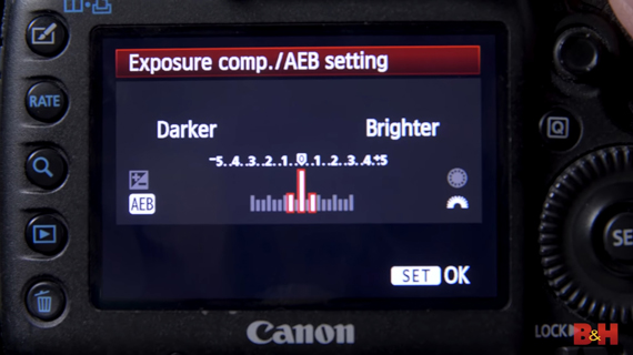 exposure compensation