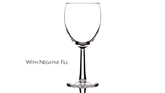 black foam core for wine glass