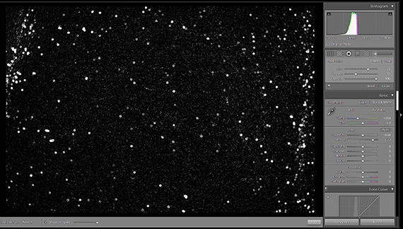 how to identify sensor dust