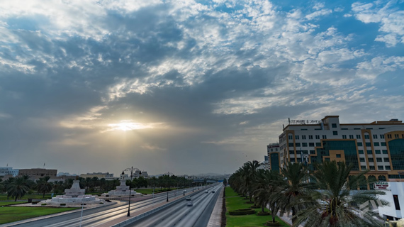 oman travel timelapse city