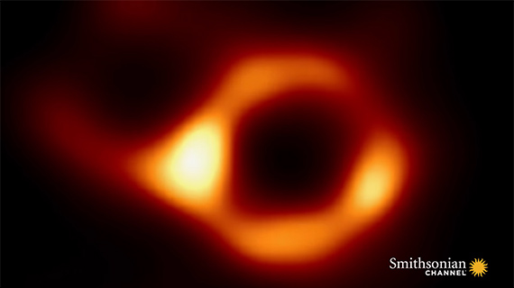 the first ever image of a black hole