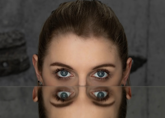 symmetry using mirror in photography