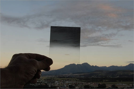 graduated neutral density filter