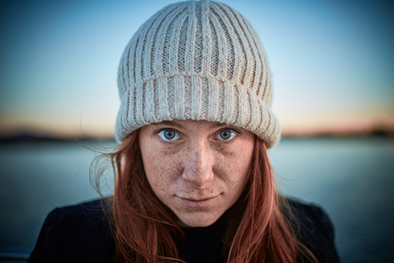 toque portrait photo