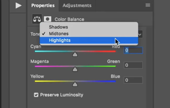 Finding the midtones