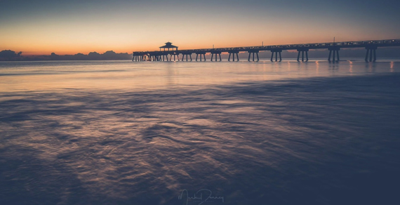 slanted horizon in landscape image