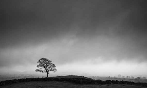 negative space in landscape photography