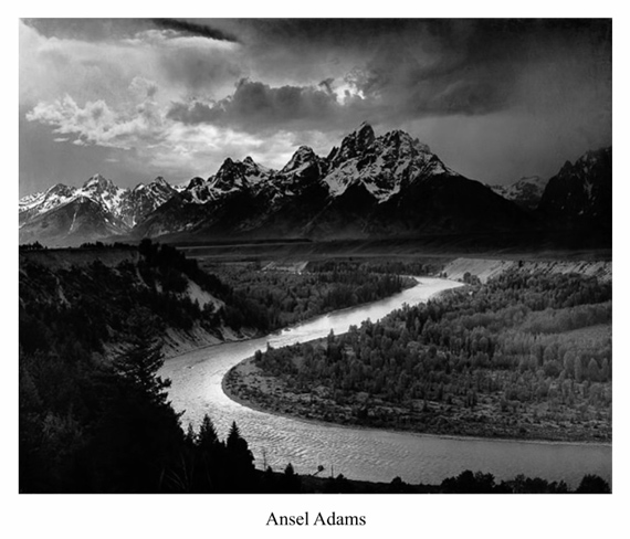dodge and burn by Ansel Adams