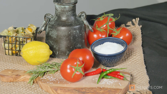 food photography setup