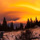 Interesting Photo of the Day: Fiery Winter Sunset in Montana