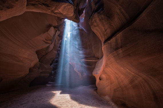 shutter speed for slot canyon photo