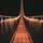 Interesting Photo of the Day: Suspension Bridge at Night