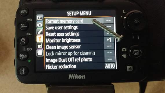 why format your new memory card