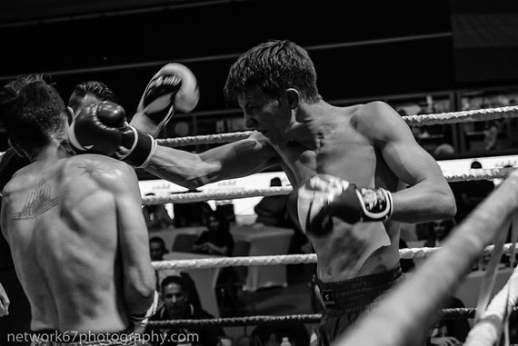 boxing face punch photo