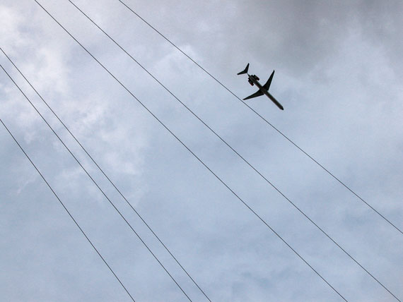 be ready to snap quick photos of planes passing by