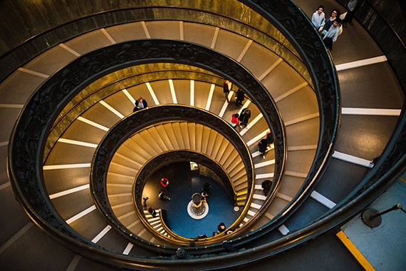 spiral staircase