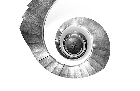 using post processing to make creative spirals