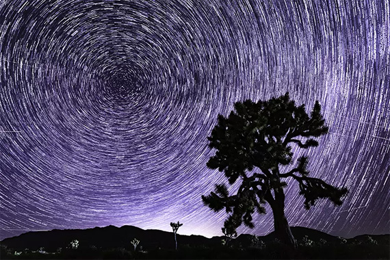 star trail exposure