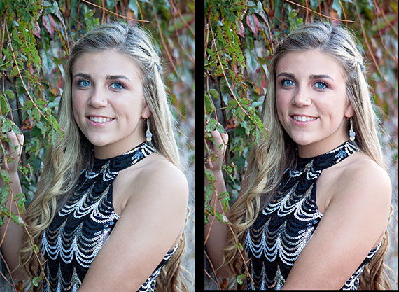 white balance for teen portrait