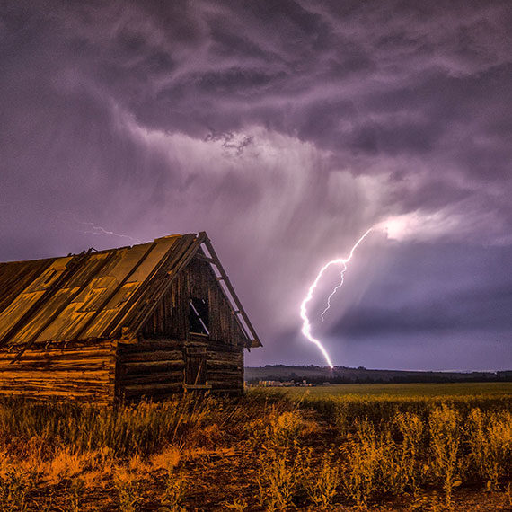 storm long exposure