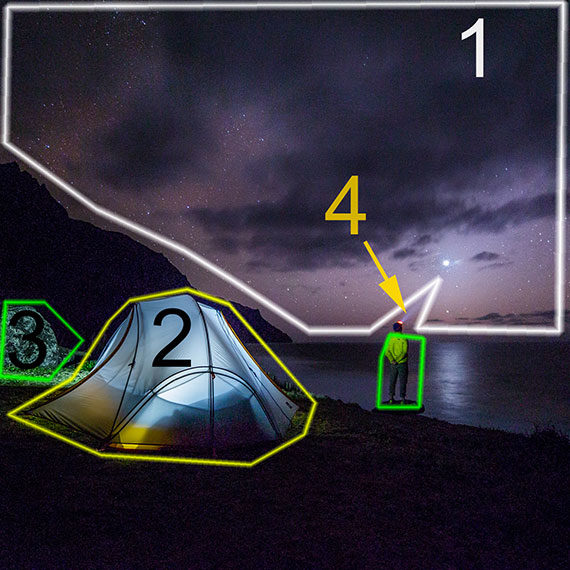 decoded night photography