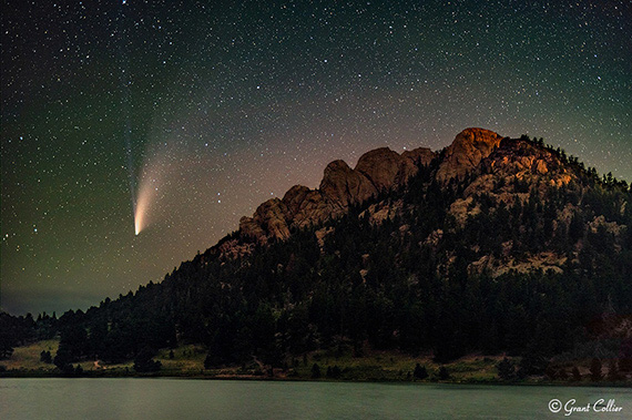 comet neowise photography