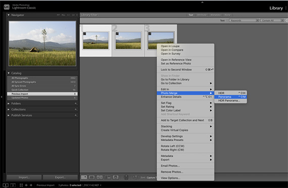 panorama lightroom tutorial