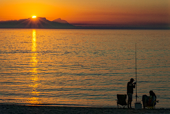 important of timing in sunset photography 