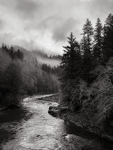 black and white landscape photography weather