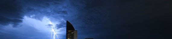 Photographing Lightning Over a City