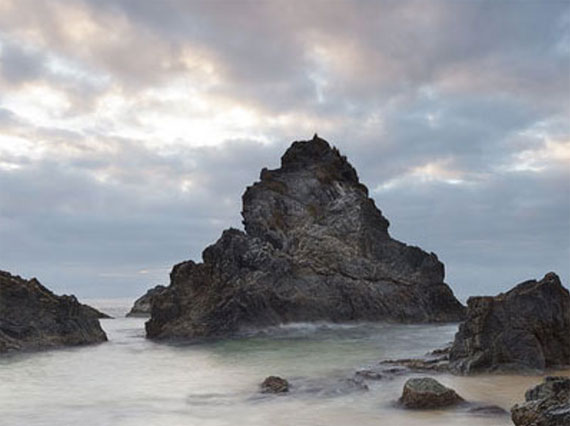 rock burned edges