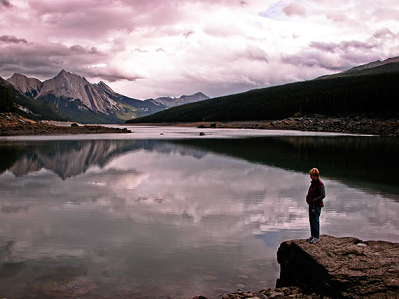 person with rockies