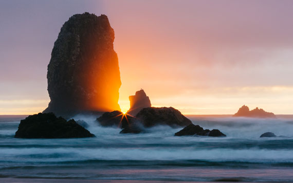 seascape long exposure