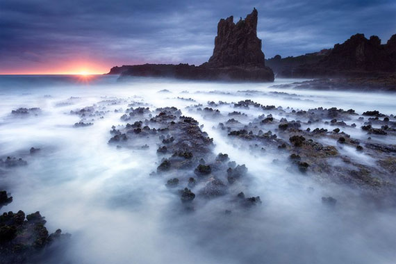 sunset landscape