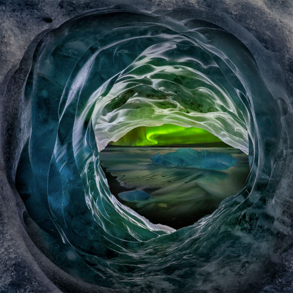 aurora ice cave