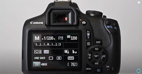 manual mode camera