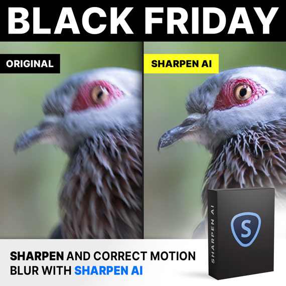 For the Sharpest Photos: Topaz Black Friday