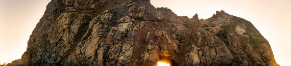 Photographing the Keyhole Arch During Winter Solstice